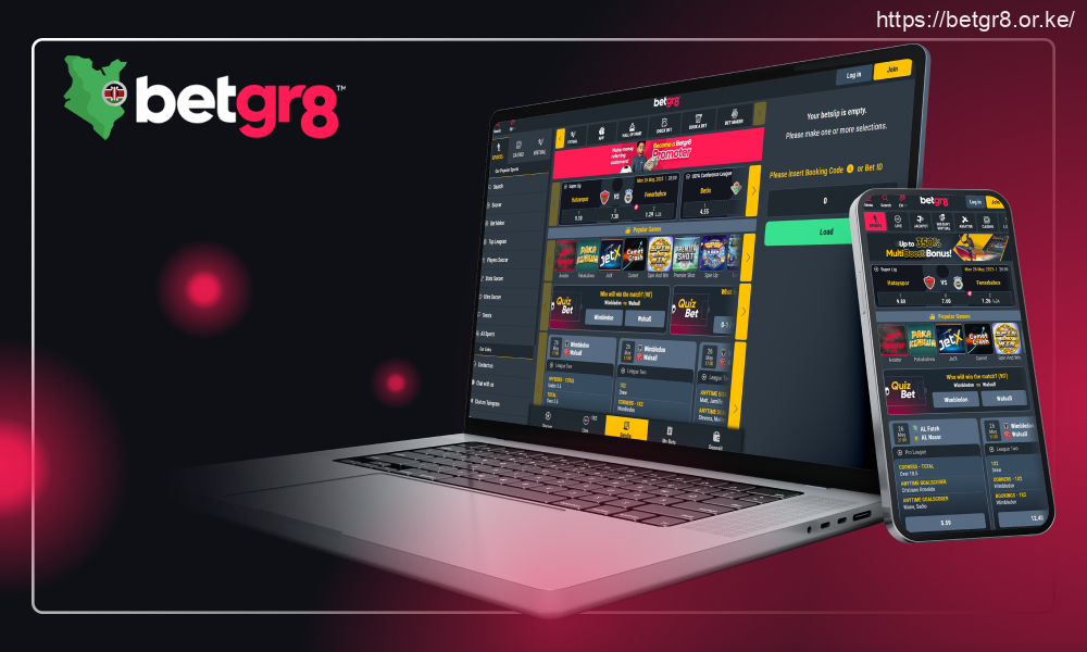 Betgr8 is a reliable choice for Kenyan residents looking for a trusted online casino and sportsbook